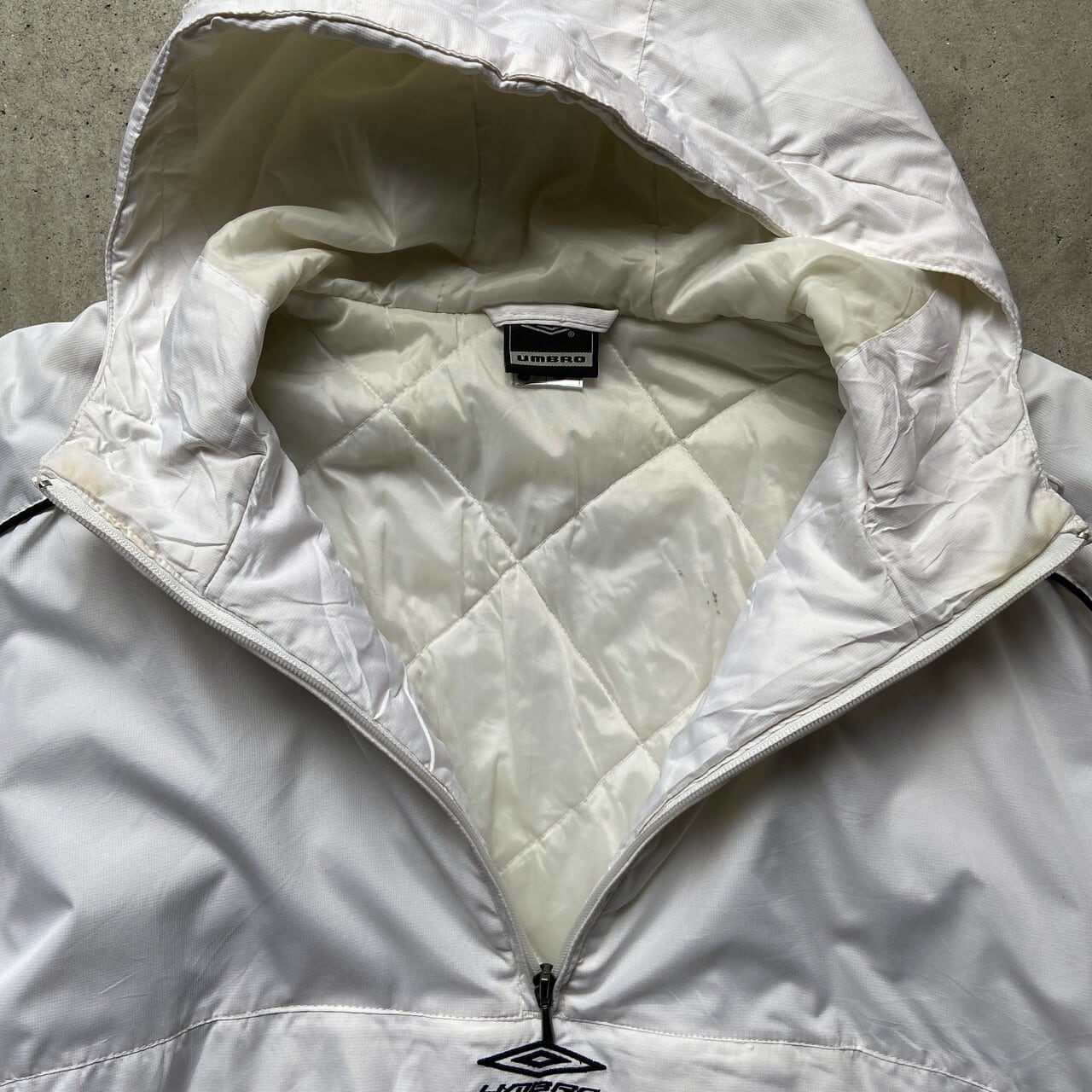 00年代 UMBRO アンブロ テックナイロンプルオーバー アノラック 