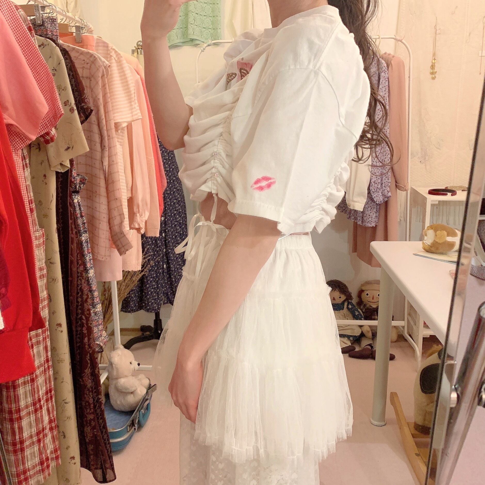 remake : swallowtail bubble T-shirt