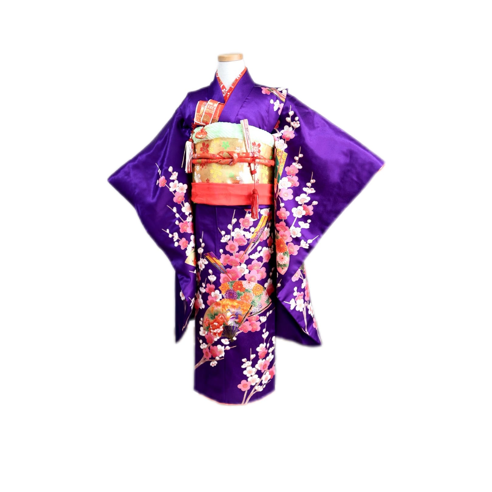 アンティーク着物セット】菊柄着物+名古屋帯 | Pay ID