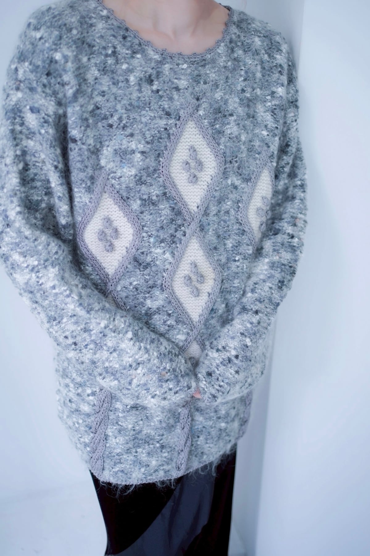 pon pon mix design knit