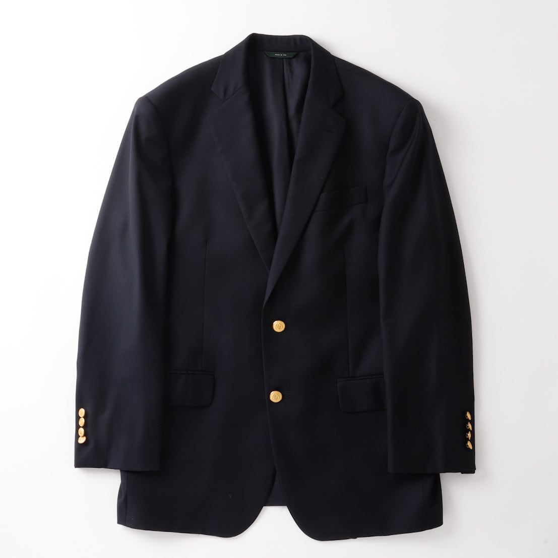 極美品】BROOKS BROTHERS SAXXON Navy blazer size40 Made in USA mint