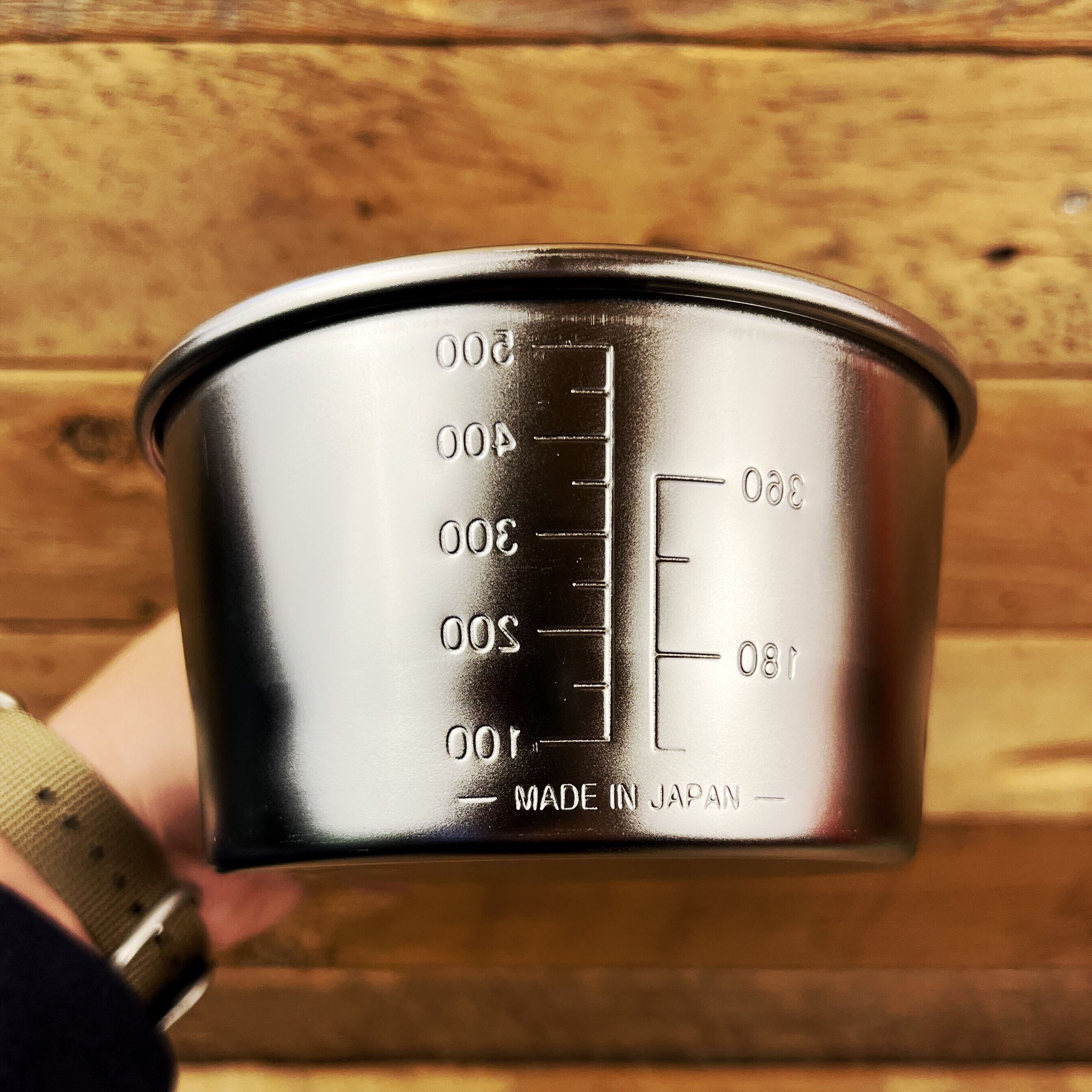 酒豪カップ ～ビールロング缶が全部注げる大型シェラカップ～ | 野良