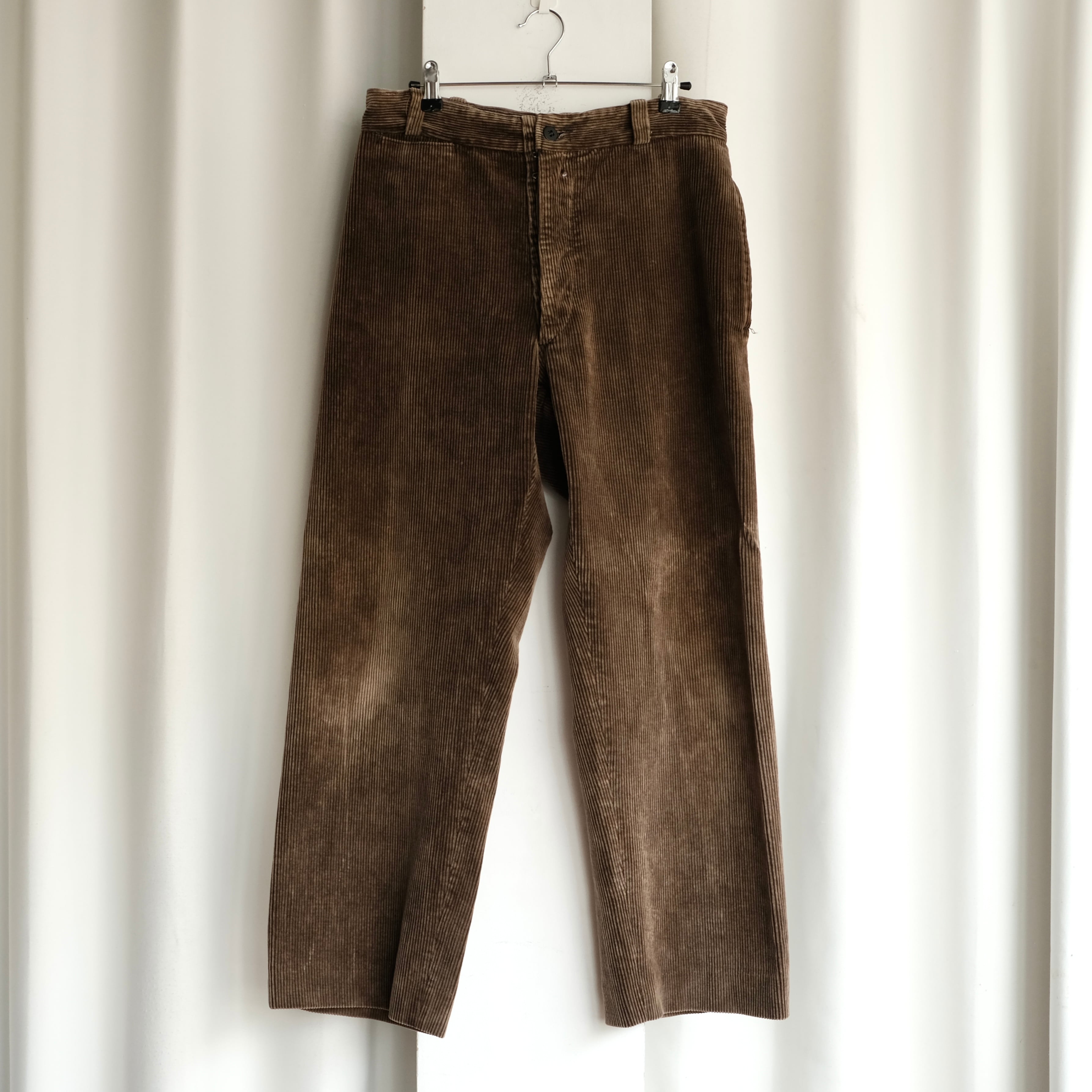 50s~60s FRENCH VINTAGE CORDUROY PANTS | safarionline