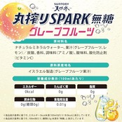 サントリー天然水 丸搾り SPARK 無糖 グレープフルーツ 果汁炭酸 500ml×24本 まとめ売り実施中