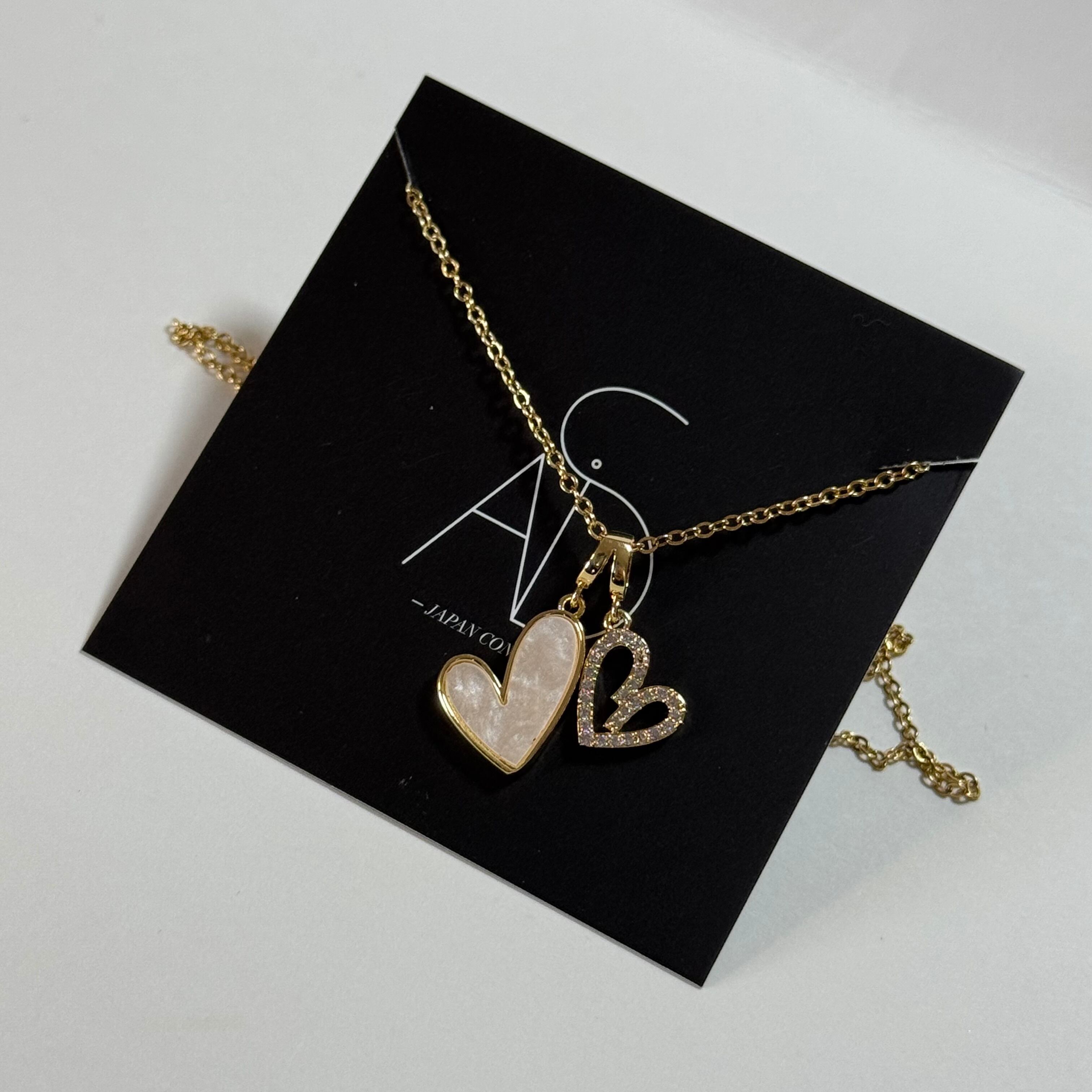 CHERIE 14Kコーティングサージカルステンレスネックレス | Asian DolL