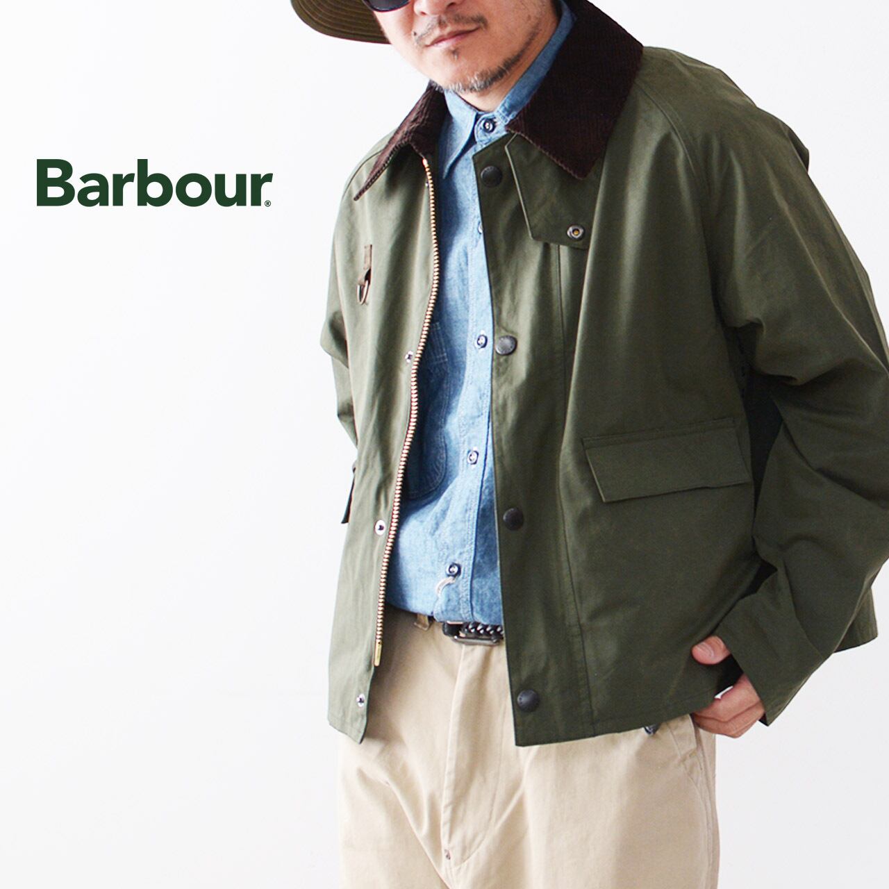 Barbour SPEYショート　ブルゾン Mサイズ 36 Barbour SPEYショート ブルゾン Mサイズ 36 Barbour/バブアー】SPEY