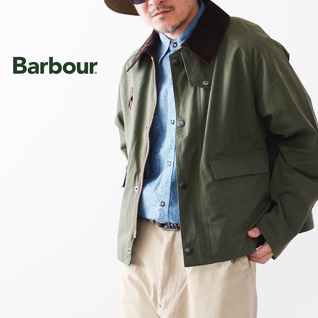 Barbour [バブアー] OS SPEY [MCA0932] スペイ・ピーチスキン・コットン ・ショートレングスブルゾン(オーバーサイズフィット)・MEN'S / LADY'S [2024SS]