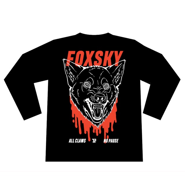 Foxsky - ALL CLAWS NO PAUSE Tee