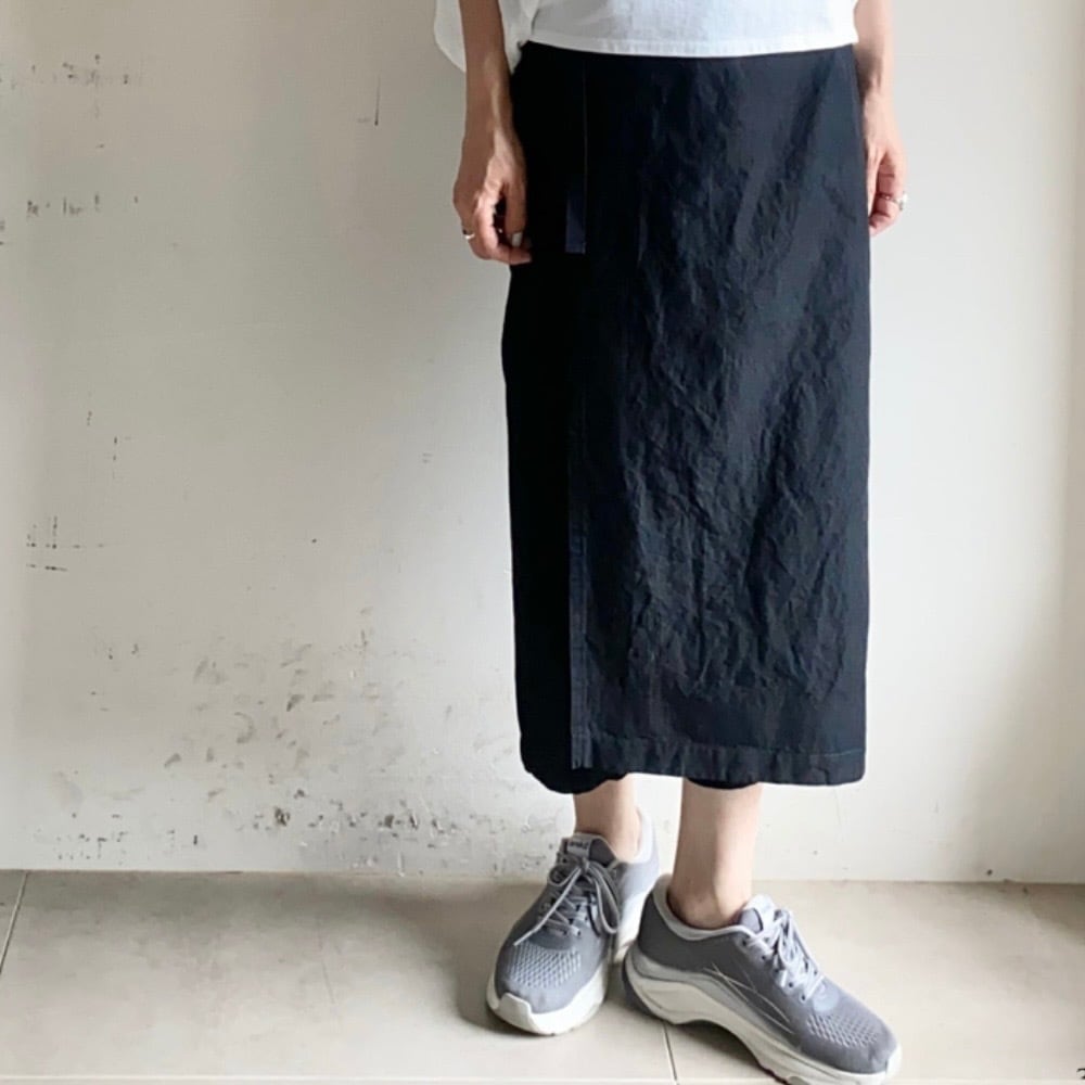 TRAVAIL MANUEL ブリーズリネン・ラップ Pants | Lumiere