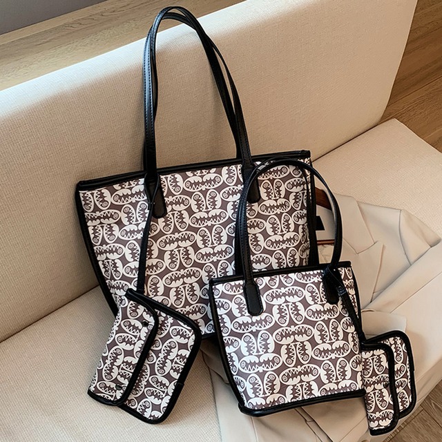 シンプルな大容量のハンドバッグレディースバッグ2020新しいトレンディなファッションワイルドワンショルダービッグバッグネットセレブメッセンジャートートバッグ Tiancai_Wing_Bag9363019788