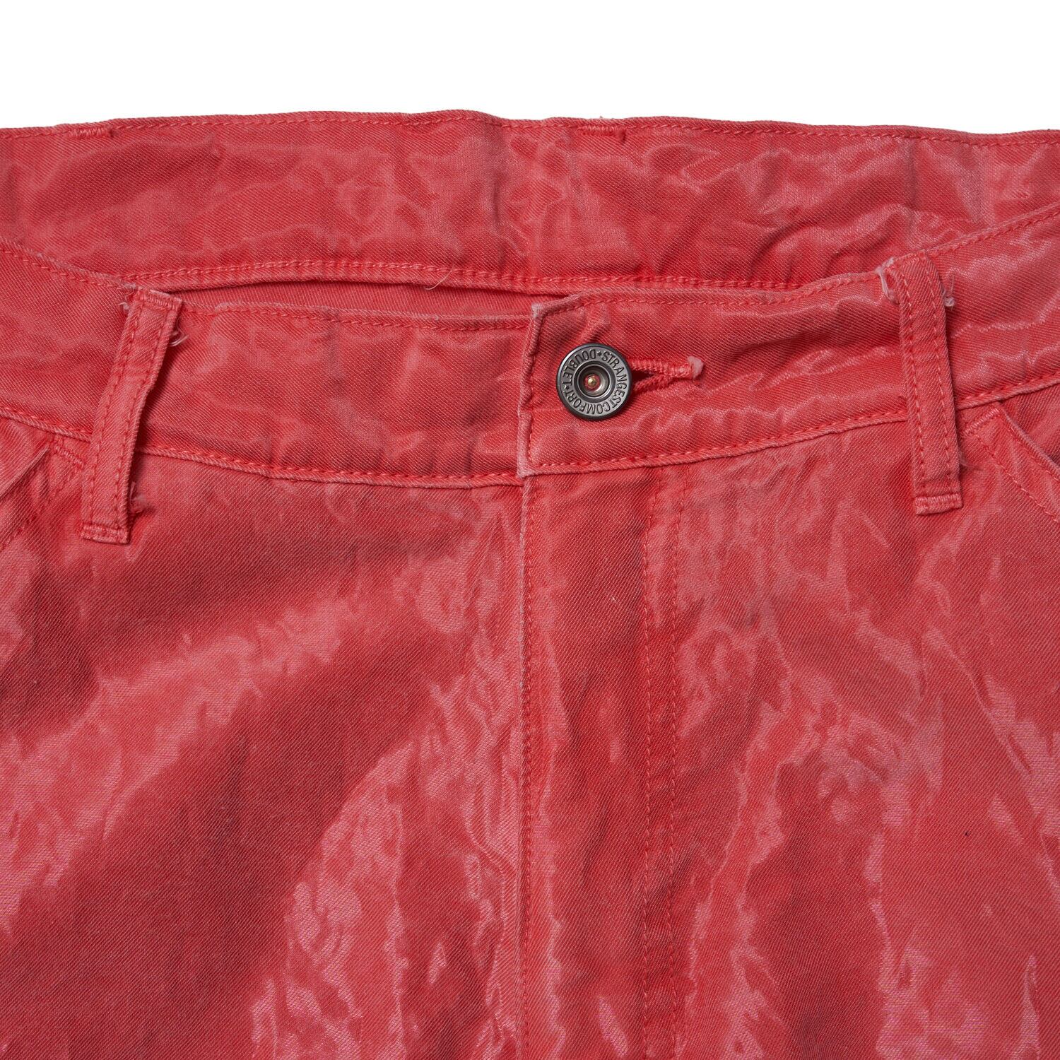 【9/28迄】最終値下げdoublet 23SS PIGMENT DYEING doublet PIGMENT DYEING PANTS(RED) 23SS12PT222 | IAAAM ONLINE