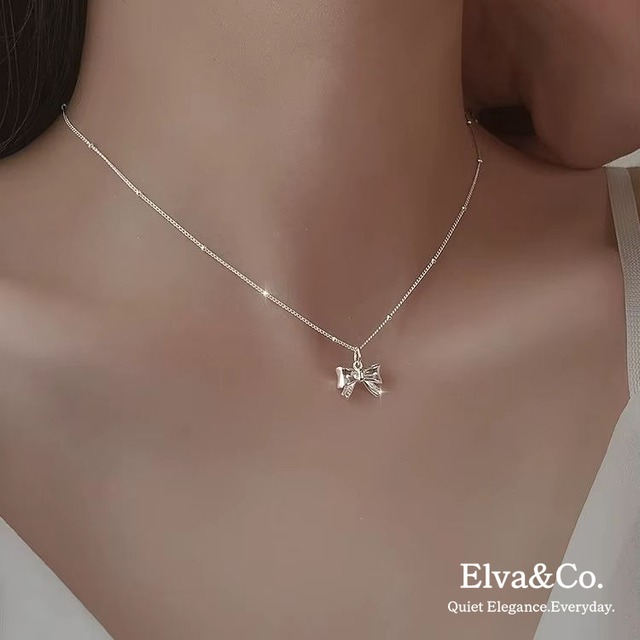 Étoile Bow Necklace（エトワールボウネックレス）
