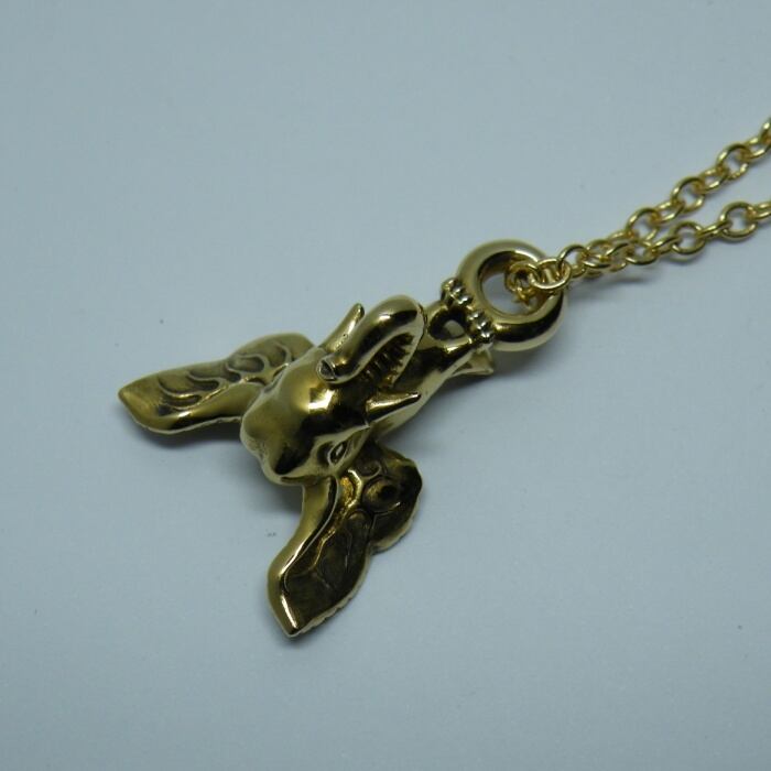 象面鳥チャーム(真鍮タイプ) | ISEKOBO