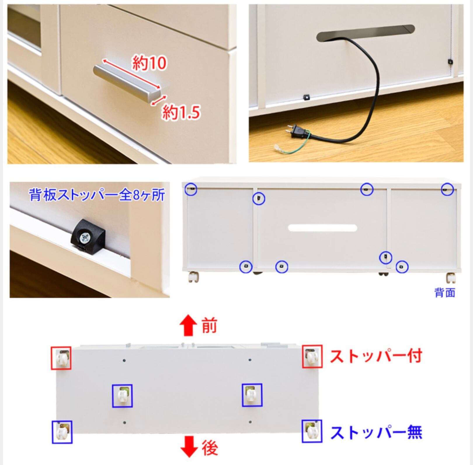 離島発送不可】【日付指定・時間指定不可】TREVIS収納TVラックDBR/WH 