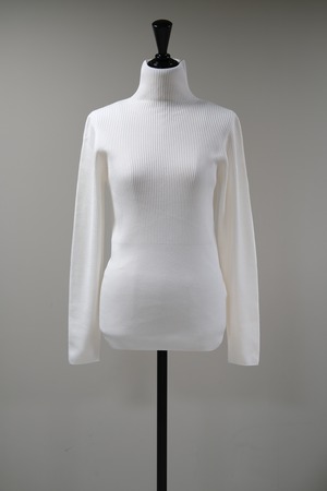 【CFCL】CUPRO RIB TOP 3 - white