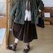 コーデュロイキュロットパンツ ・12552