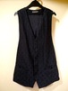 レア◆ANN DEMEULEMEESTER アンドゥムルメステール ドット刺繍ベスト◆