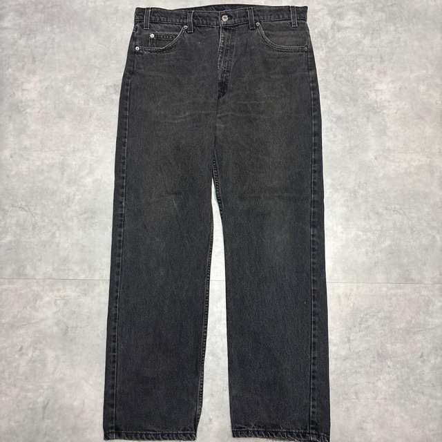 リーバイス505 Levis W38 デニム 黒 古着 90s 21084