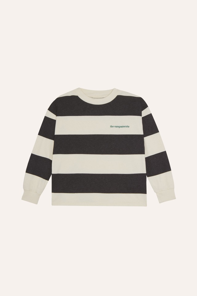 The Campamento / Grey Stripes Tshirt 26AW