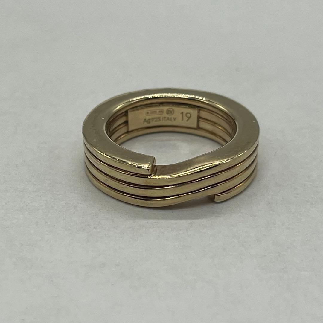 ボッテガヴェネタ BOTTEGA VENETA リング 18号 Ag925