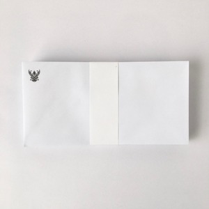 タイの白い封筒 洋型長6号（50枚セット）｜White Envelope of Thai（Set of 50）