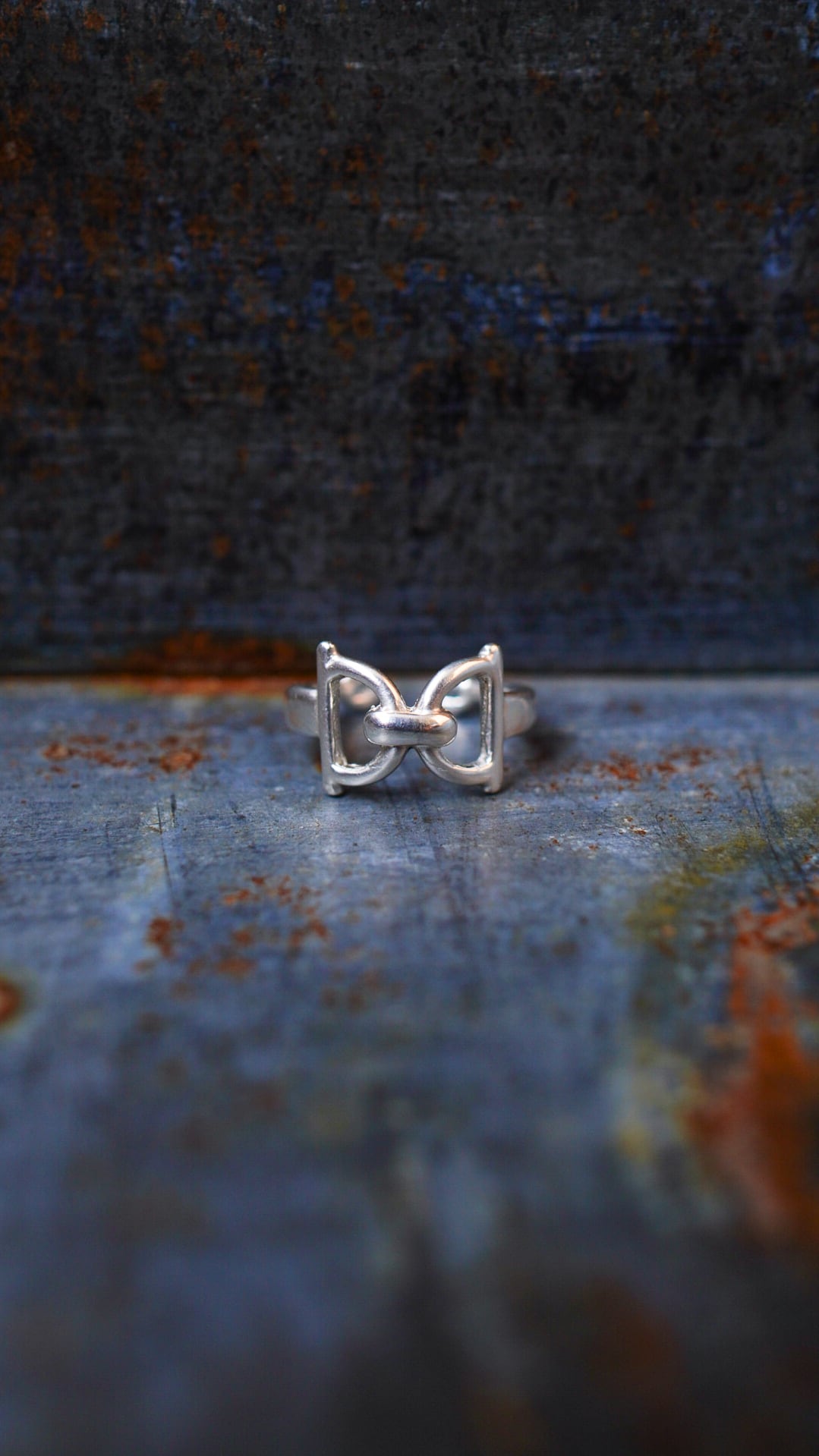 【1970s】GUCCI グッチ ホースビット アジャスタブル リング 《シルバー800 ヴィンテージ オールド》