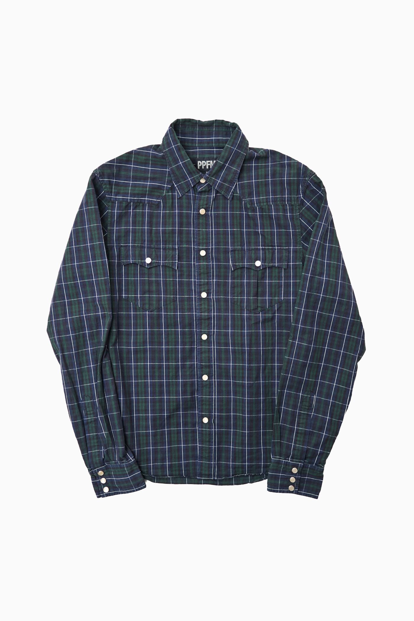 PPFM WESTERN CHECK SHIRT