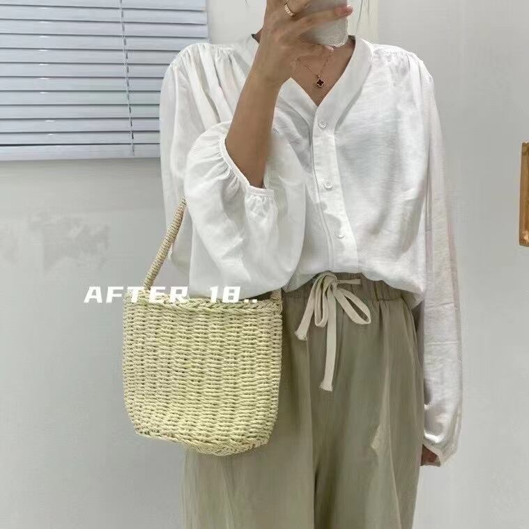 ボリュームスリーブ ブラウス AJ2205-711