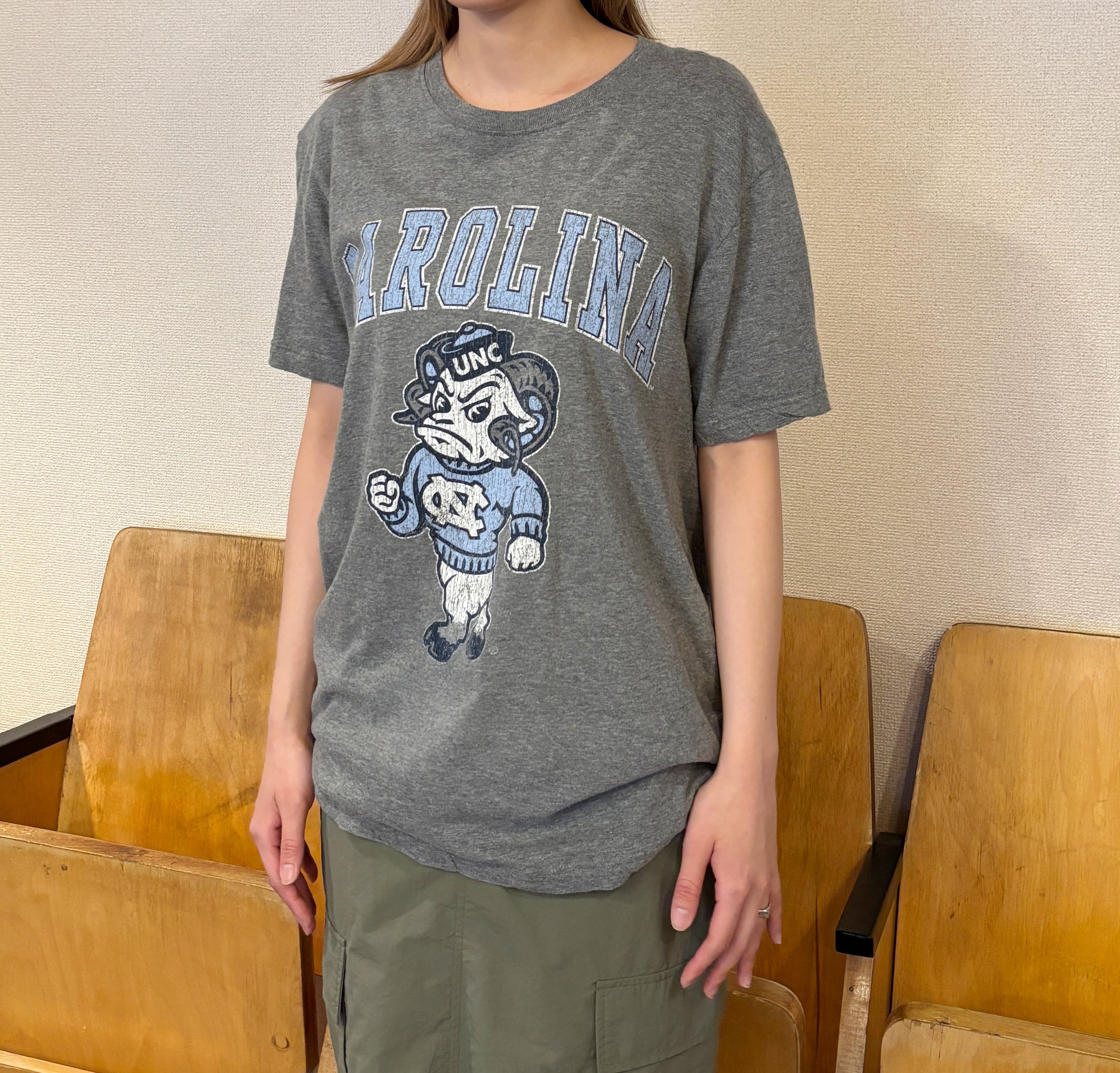 University of North Carolina Character Printed T-Shirt. RS | am3