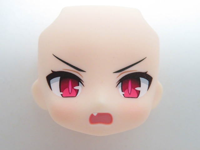 【SALE】【2596】 黒見セリカ 顔パーツ 怒り顔　ねんどろいど