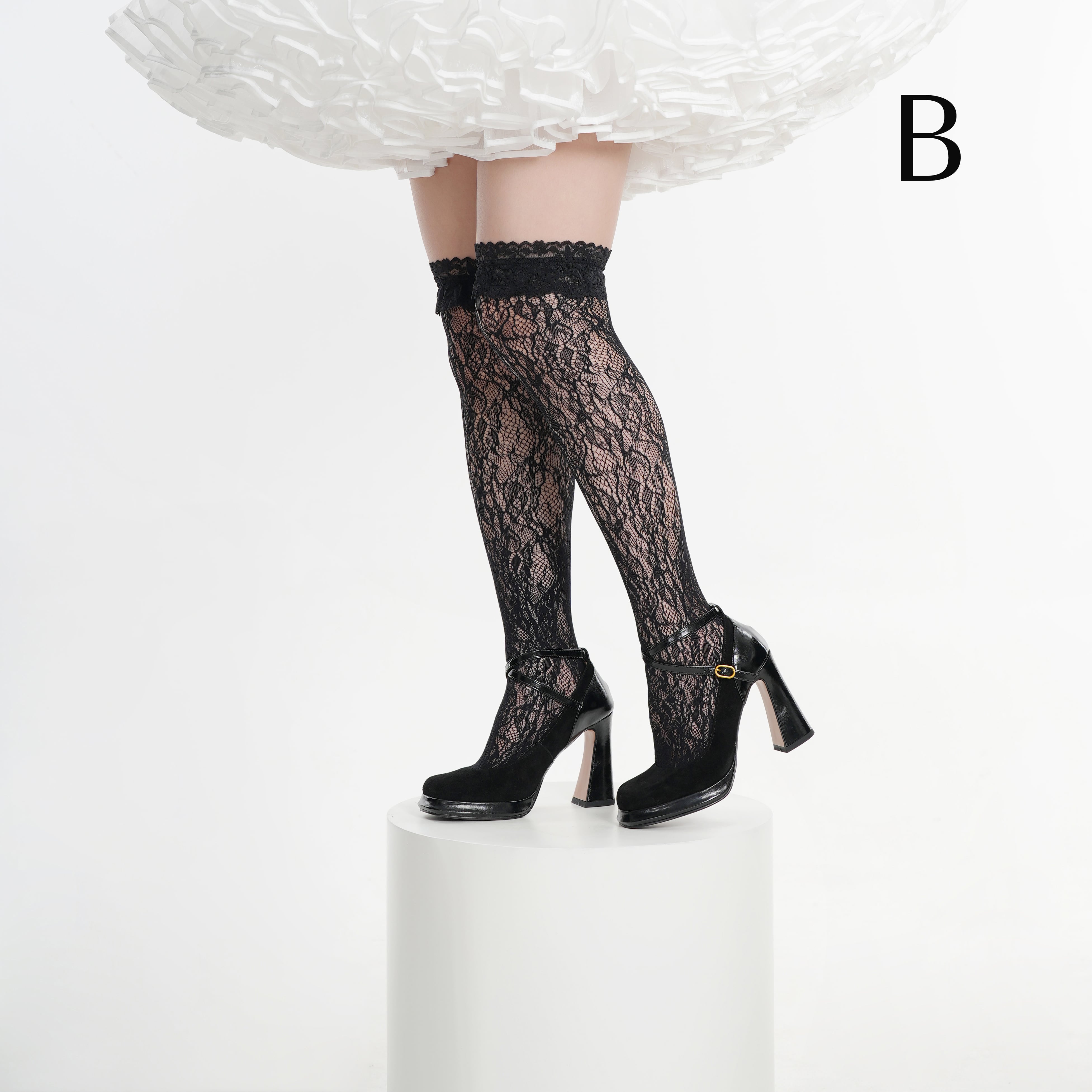 うさぎ様 BABY レース オーバーニー 3足 うさぎ様 BABY レース オーバーニー 3足 うさぎ様 BABY レース