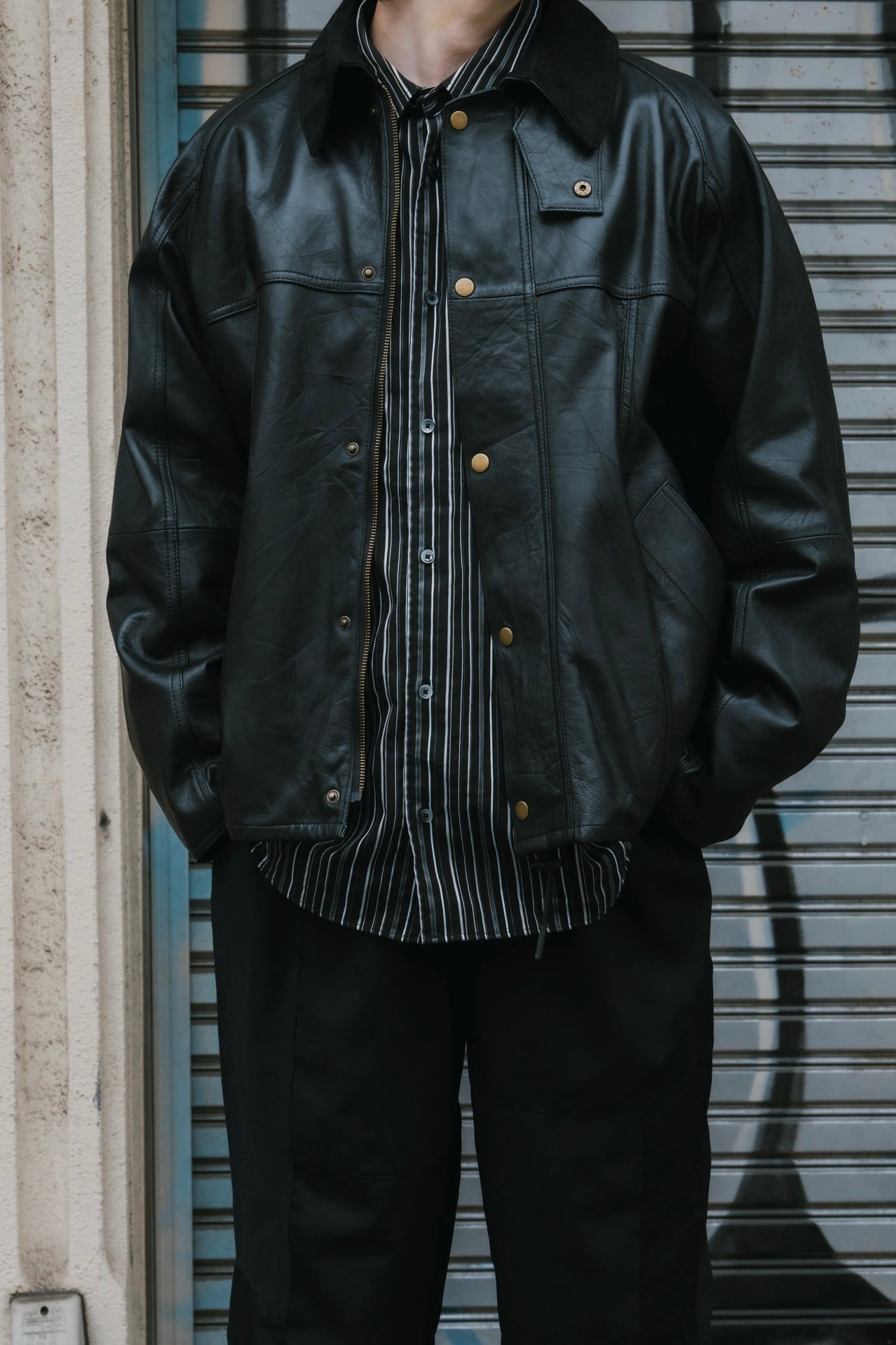Leather Drivers JKT | yoused