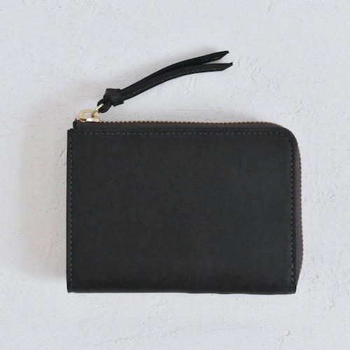 【Unisex】 SLOW  |  kudu Lzip short wallet　スロウ  |  クーズー レザーショートウォレット