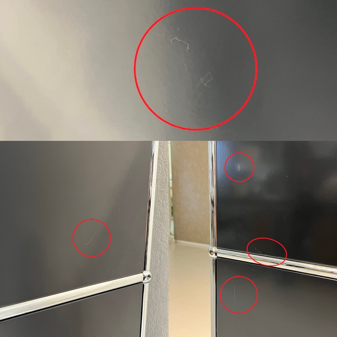 USMハラー キャビネット サイドボード 収納 棚 パネル収納 扉付き スチールフレーム モダン ミニマル