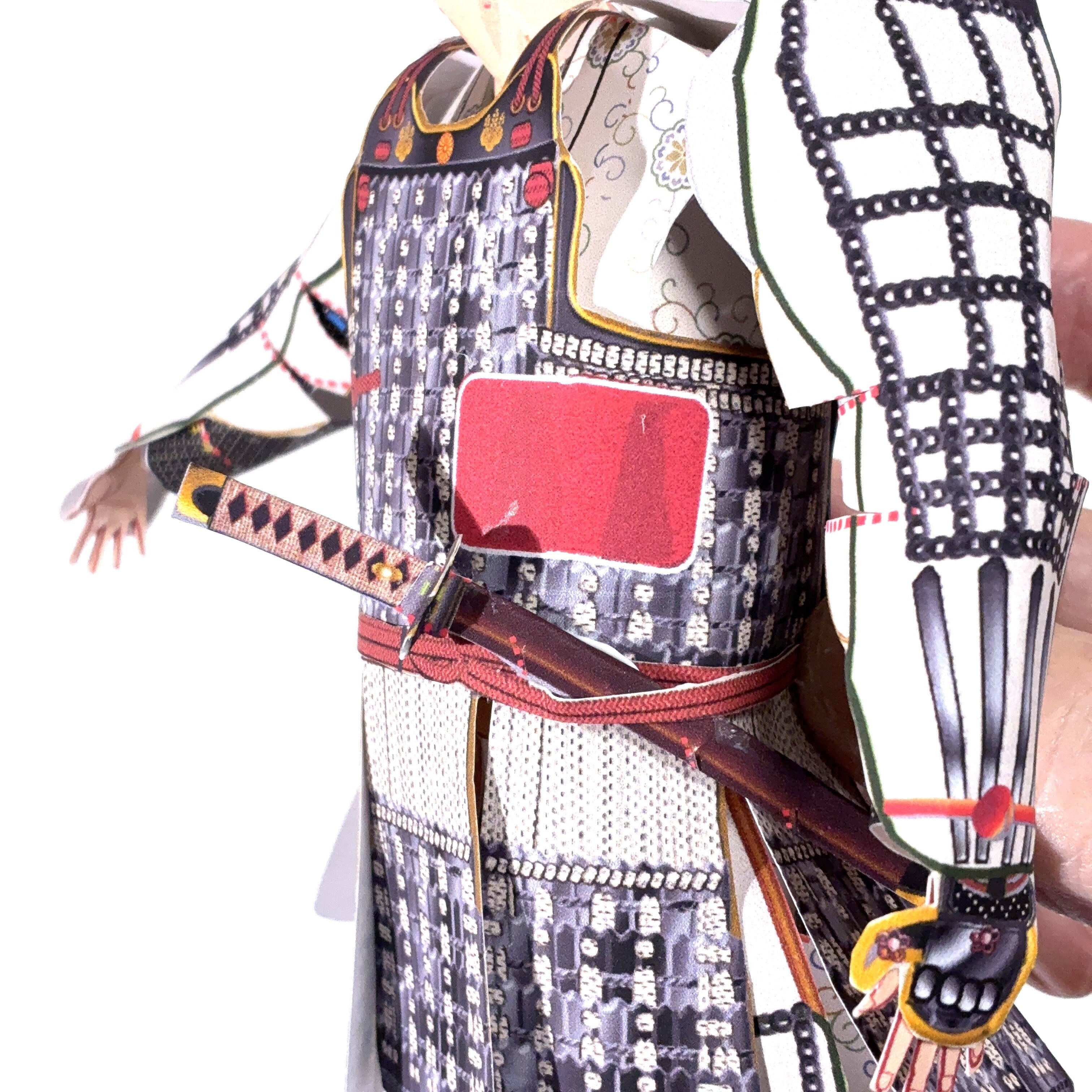 1/7スケール 戦国武将×甲冑シリーズ NO.2 「豊臣秀吉」銀伊予札白糸威