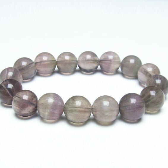 ラビットヘアー フローライト ブレスレット 13mm [M便 1/10] 111-24911