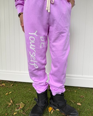 一点もの‼️サイズSのみ Be Yourself Vintage purple comfort colors スウェットパンツ