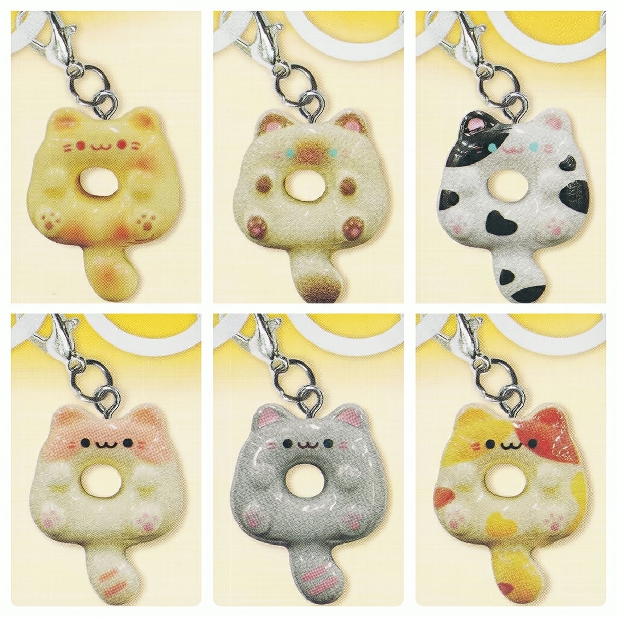 フルコンプ】 ちいさなめじるし ねこドーナツ 【全6種セット＋DP