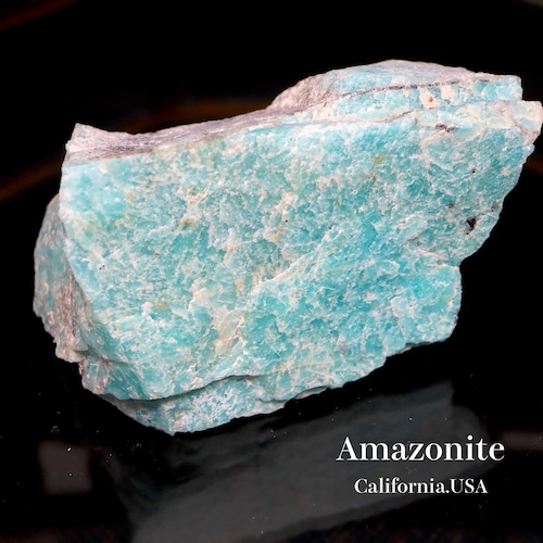 ※SALE※ 自主採掘!アマゾナイト カリフォルニア産 原石  71.3g AZ101 天河石（てんがせき） 鉱物　天然石