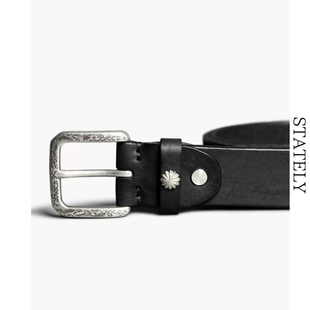 Vintage Buckle レザーベルト/3color_A09・画像10