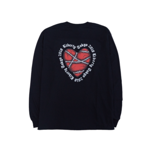 BARBED WIRE HEART Long sleeve tees