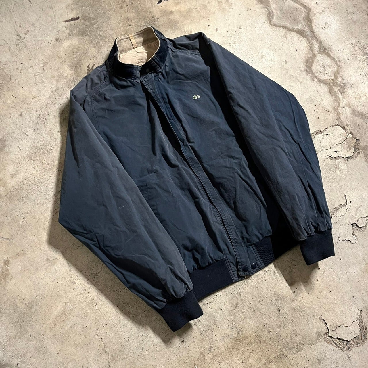 幅広type LACOSTE ラコステ リバーシブル ショート丈 コットン