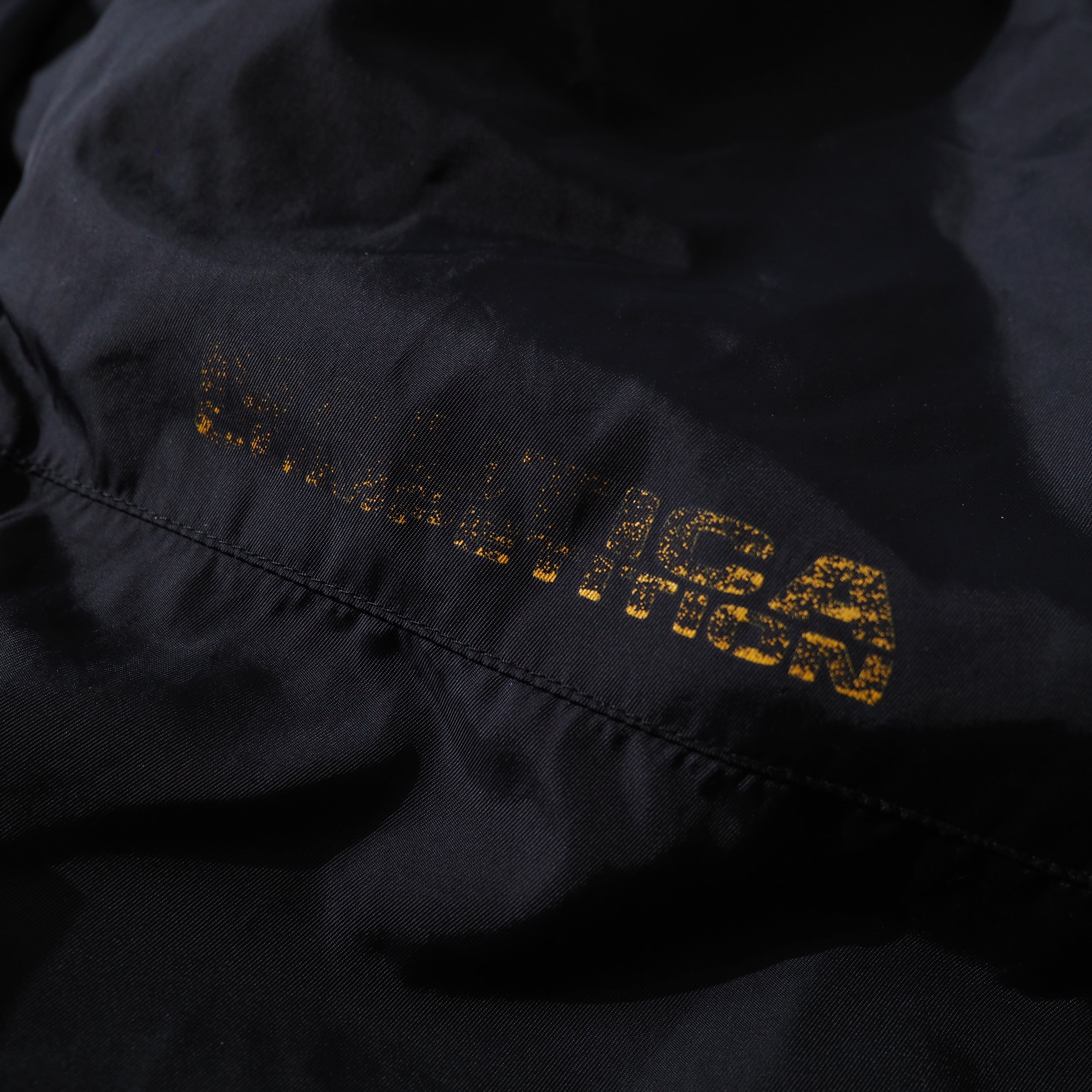 1990s ” NAUTICA competition ” Diagonal zip Technical High neck 2 - way jacket