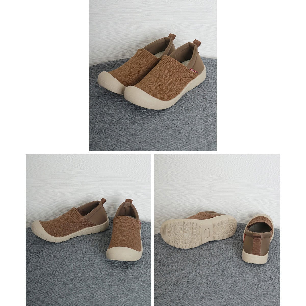スリッポン ニット スニーカー レディース 春夏秋 韓国 シューズ 通気性 軽量 通勤 通学 学生 大人 カジュアル シンプル 歩きやすい 履きやすい 疲れにくい ウォーキング ジョギング 大人可愛い 大人女子
