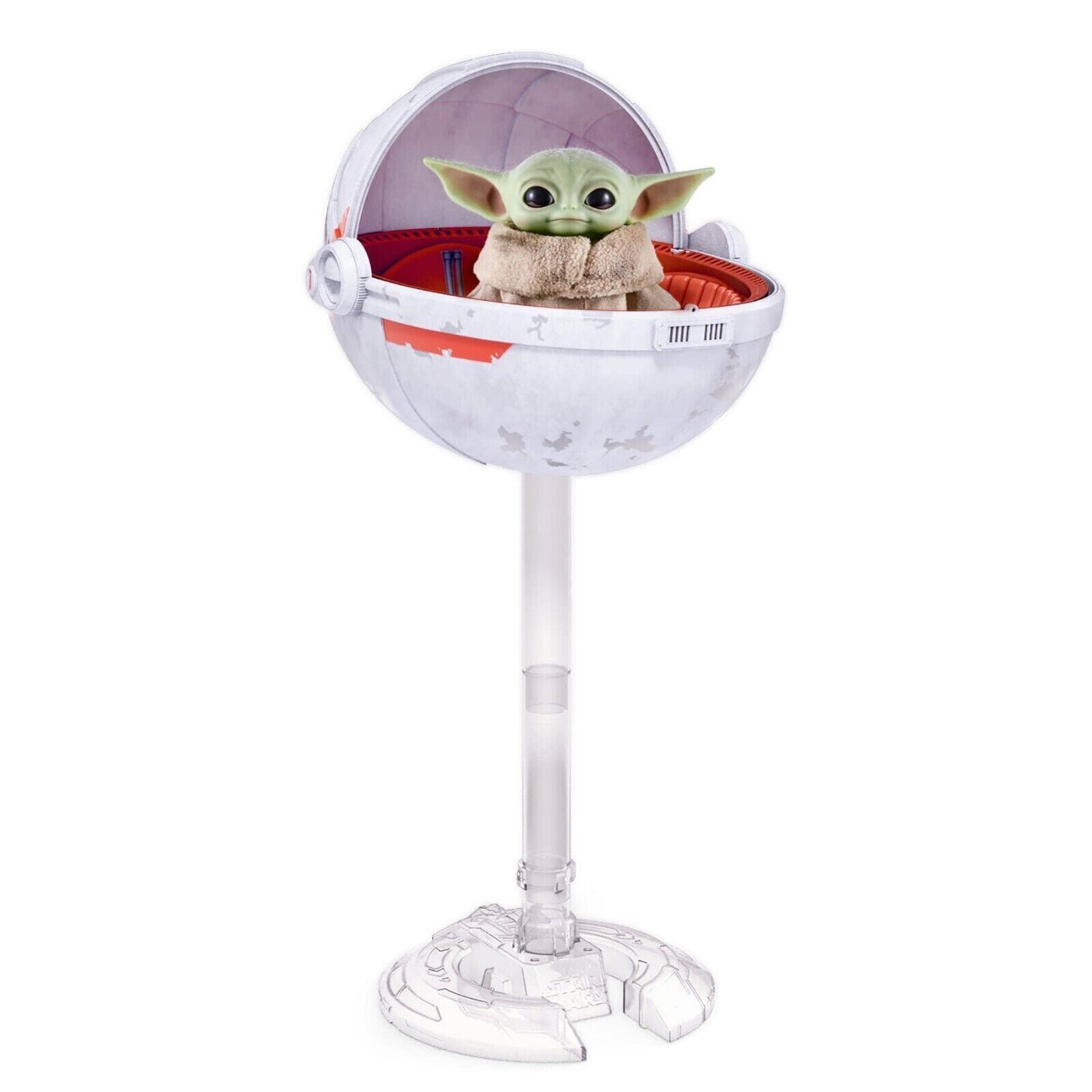 STAR WARS Grogu (The Child) ぬいぐるみ in Hover Pram マンダ