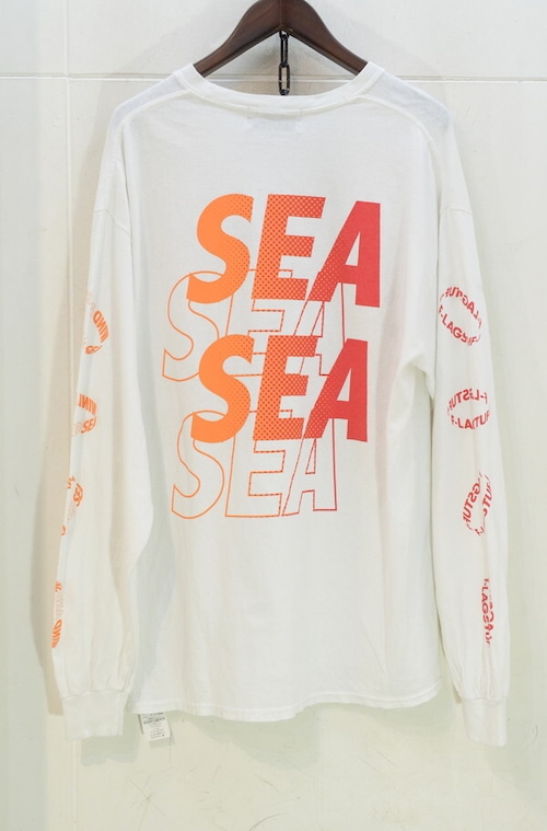 WIND AND SEA × FLAGSTUFF 長袖Tシャツ