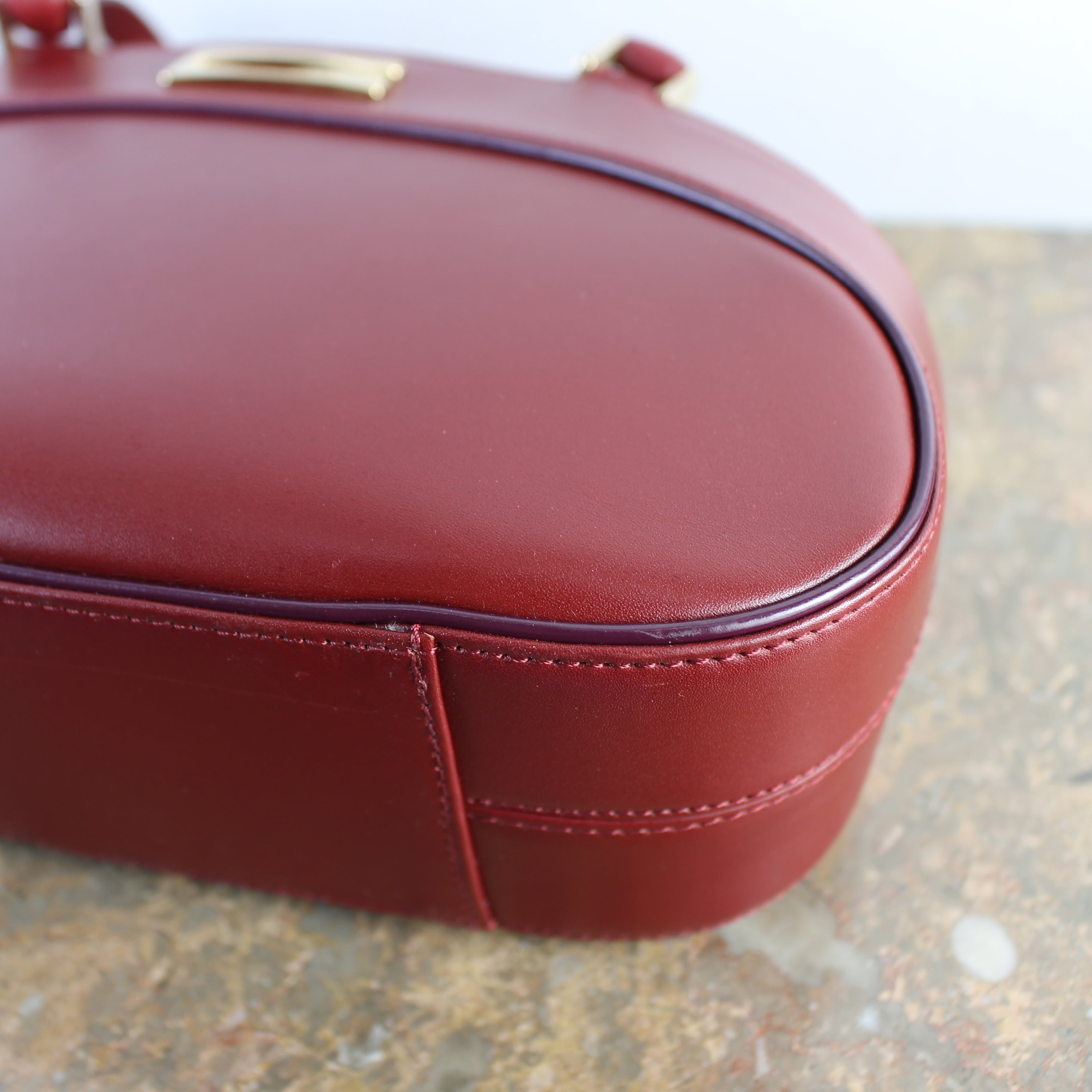 GHERARDINI LOGO LEATHER HAND BAG MADE IN ITALY GHERARDINI LOGO LEATHER HAND BAG MADE IN ITALY