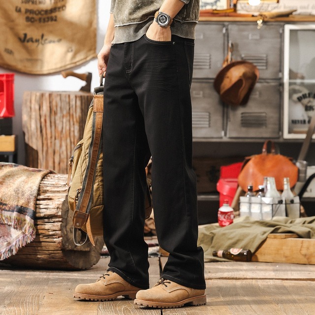 ストレートレッグルーズデニム 225528