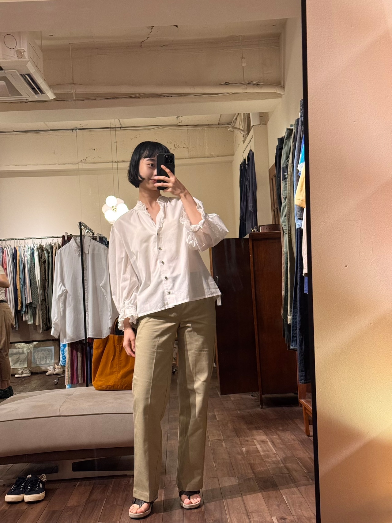 【Dead stock】1990's "Dickies"レディース ワークパンツ MADE IN USA