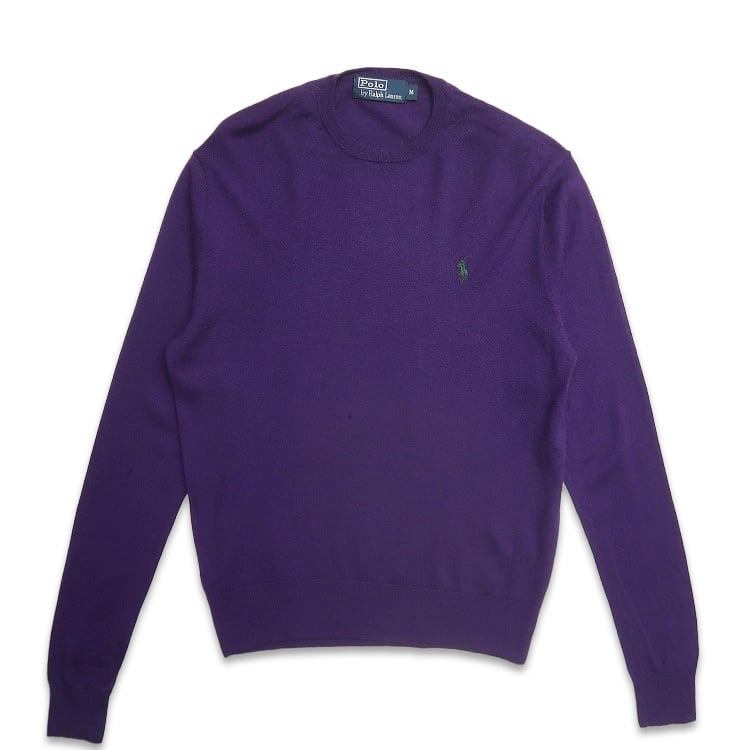 古着 90年代 USA製 ランズエンド LANDS'END コットンニット セーター